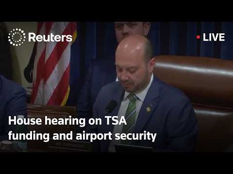LIVE: House hearing on TSA funding and airport security amid shutdown