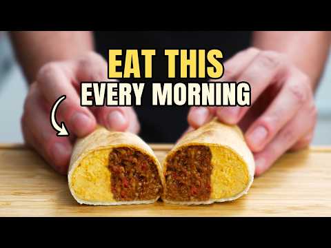 55g Protein Breakfast Burritos – Beef, Eggs & Zero Boring Mornings