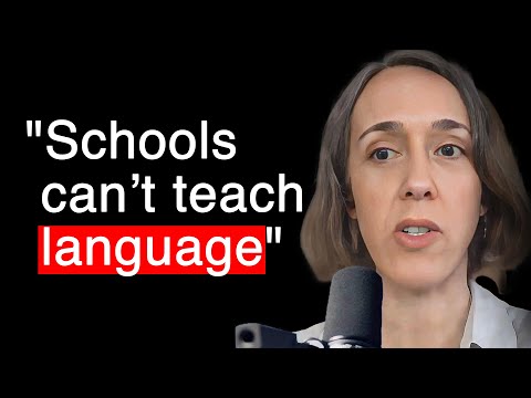 Why you NEVER learned a second language in School - How to actually become FLUENT