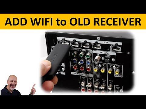 WiFi for Old Receiver.  Get an Awesome Stereo for Cheap.