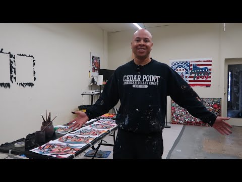 How To Create Multiple Paintings on Table - Sell Art on Ebay