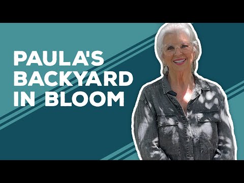 Love & Best Dishes: Paula's Backyard in Bloom