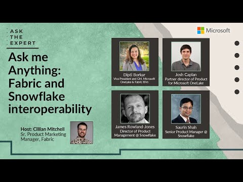 Ask me Anything: Fabric and Snowflake interoperability