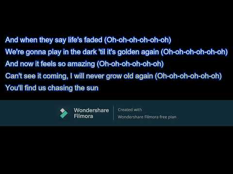 CHASING THE SUN. THE WANTED. VIDEO LYRIC. DELE ME GUATA Y SUBSCRIBETE