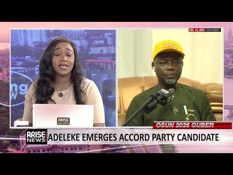 Governor Adeleke’s Shift to Accord is Driven by PDP Leadership Crisis - Kolapo Alimi