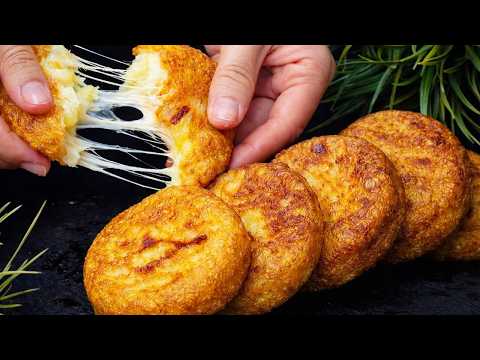 Wenn Sie Kartoffeln und Käse haben – bereiten Sie unbedingt diese Pfannkuchen zu!