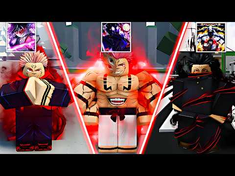 Using SUKUNA in Different Roblox Jujutsu Kaisen Games