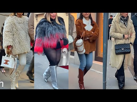 ITALIAN WINTER WARDROBE | MILAN STREET FASHION || CHIC OUTFITS TRENDS FOR MILAN FASHION WEEK 2025