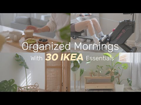 🛒 30 IKEA Items for an Organized & Aesthetic Morning ☀️