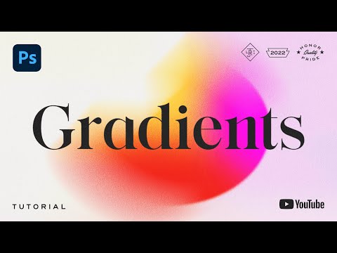 Ridiculously simple shortcut to Gradient Shapes photoshop | Tutorial in 7 minutes!