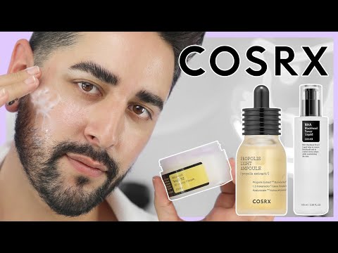 Full Skincare Routine Using Only COSRX - K-beauty ICON! AD  ✖  James Welsh