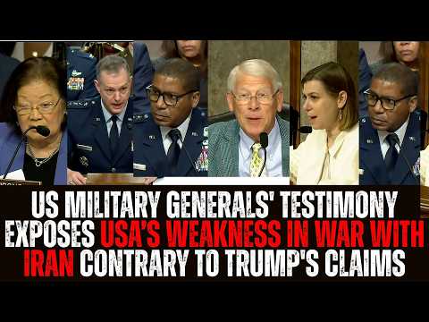 US Military Generals' Testimony Exposes USs Weakness In War With Iran Contrary To Trump's Claims