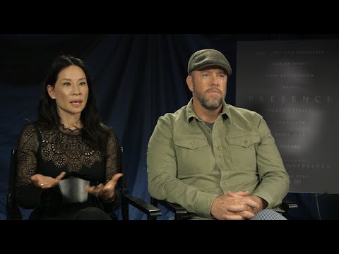 Presence stars Lucy Liu and Chris Sullivan on making the suburban horror film
