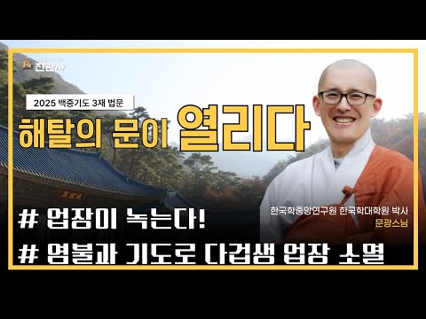 [법문] 영가 천도와 업장 소멸, 해탈의 길 | 2025 백중기도 3재 문광스님 법문【진관사TV】
