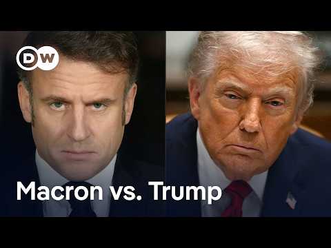 Macron hits back at Trump over Iran war and NATO | DW News