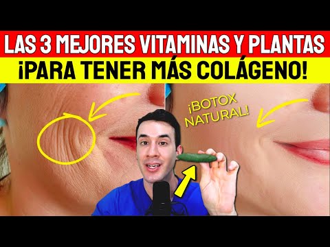 ¡ELIMINA las ARRUGAS de las MANOS y la CARA! VITAMINAS para TENER MÁS COLÁGENO