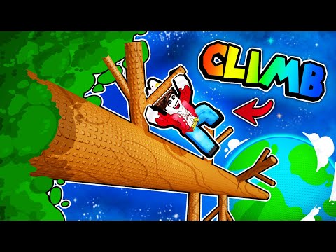 I grew the HIGHEST TREE in the world to Climb in Roblox