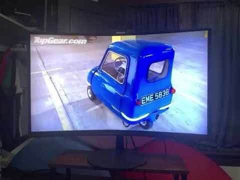 Jeremy Clarkson Top Gear Peel P50 Video In Reverse