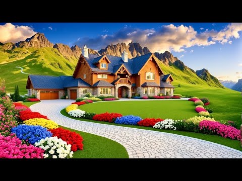 Swiss 4K , Driving Through Switzerland with Relaxing Music , Part  3