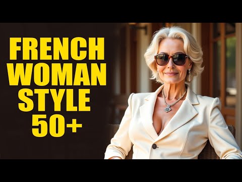 How To Dress Like A Chic Parisian 🇫🇷Woman Over 50+ | Must-Know Tips