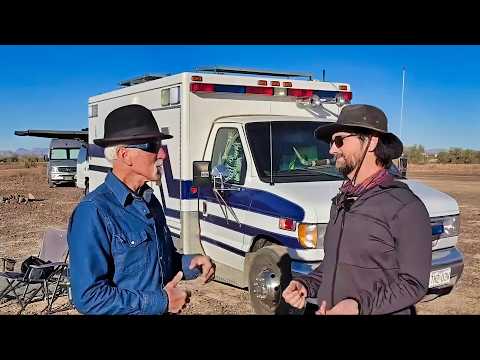 Inside His $8K Ambulance Tiny Home – Better Than a Van?