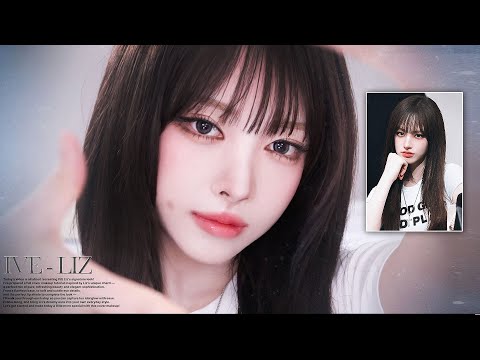 IVE Liz's makeup drastically changed..🪽The big eyes + widening makeup effect is really good.👁️_👁️