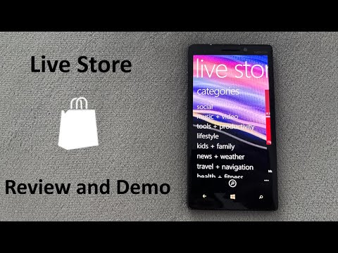 ‘Live Store’ for Windows Phone 8.1 Review and Demo