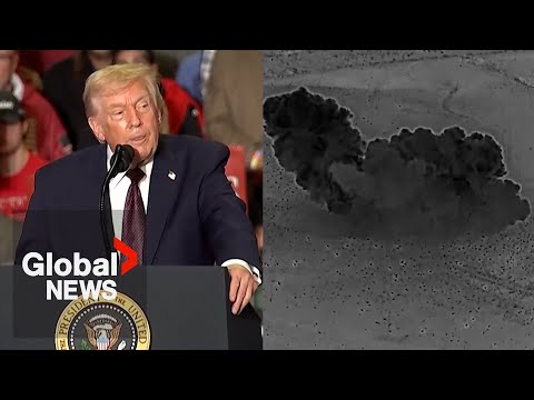 Trump says US hit ISIS in Syria with "massive strike"