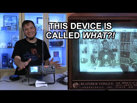 Vintage Blonder-Tongue BTSA-5 Satellite TV Analyzer