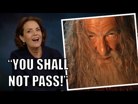 THE LORD OF THE RINGS Screenwriter On Changing Tolkien's Original Text To "YOU SHALL NOT PASS!"