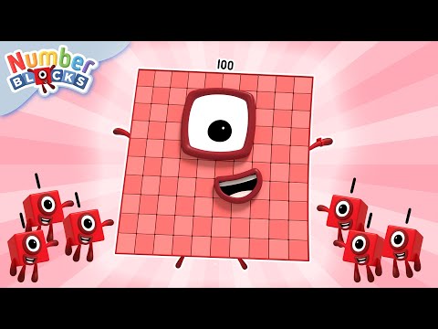 Learn to count all the way up to 100! 💯 | Learn to Count for Kids | 12345 | @Numberblocks