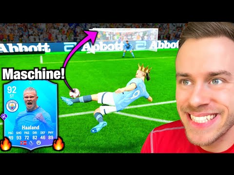 92er Erling Haaland - aber das GLÜCKSRAD bestimmt sein TEAM! 👀🍀