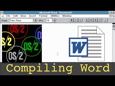 Compiling Word for Windows from OS/2 1.2