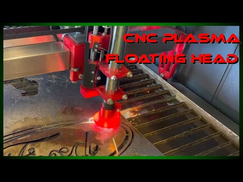 So easy! CNC plasma cutting machine kit Z axis (free STL) integrated floating axis,