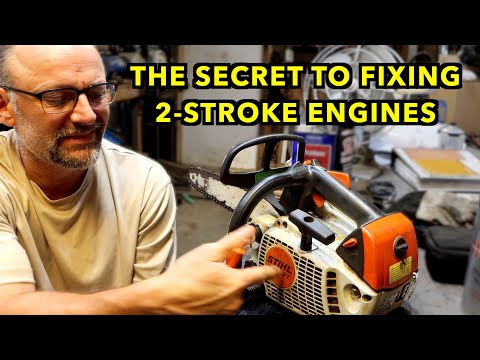 How To Troubleshoot A Chainsaw & 2-Stroke Engines. Stihl MS192T