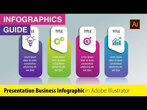 Illustrator Tutorial: Vector Presentation Business Infographic Template