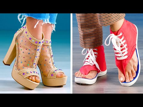 27 TRANSFORMATIONS to create a REALLY cool shoes