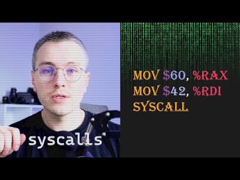 System calls at the assembly level