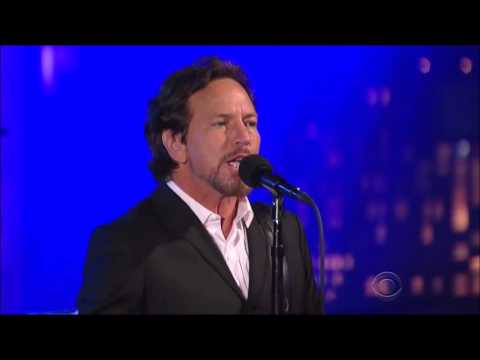 Eddie Vedder - Better Man - Late Show with David Letterman - 05/18/2015