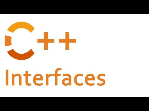 Interfaces in C++ (Pure Virtual Functions)