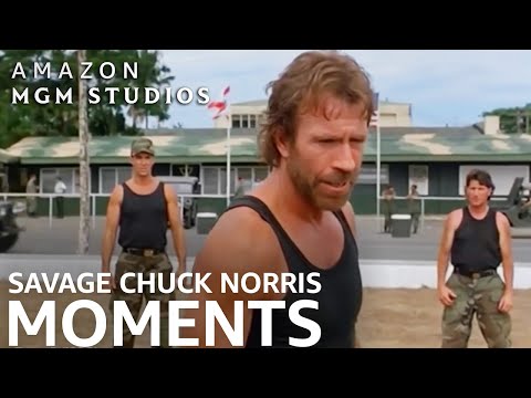 The Most Savage Chuck Norris Moments From Delta Force | Amazon MGM