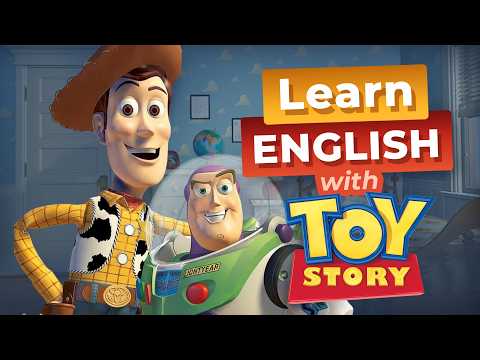 Learn English with TOY STORY — Woody Meets Buzz Lightyear