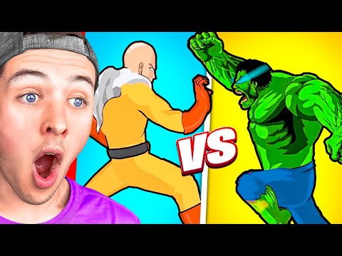 Reacting to HULK vs ONE PUNCH MAN