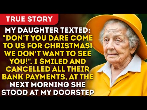 My Daughter Wrote: "Don't You Dare Come To Us For Christmas! We Don't Want To See You!' My Son...