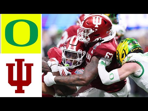 #1 Indiana vs Oregon Highlights | 2025 College Football Playoff Semifinal