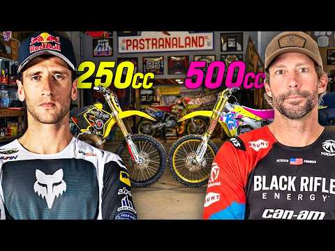 Pastrana and Roczen, RM Zilla vs. Factory 250cc