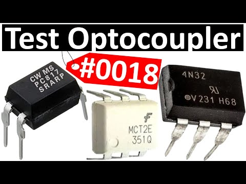 #0018 Electronic Components: How to Test Optocoupler using multimeter | Optocoupler Testing