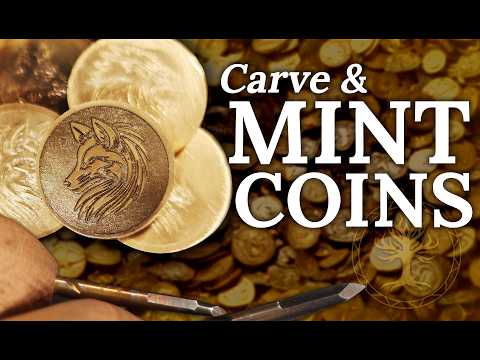 Carving and Minting Custom Coins at Home!