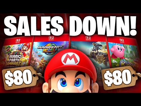 Switch 2 Sales COLLAPSE...Nintendo's GREED Just Cost Them.