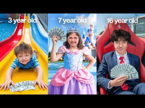 I Gave $1000 to Ages 1-18 to Spend Freely